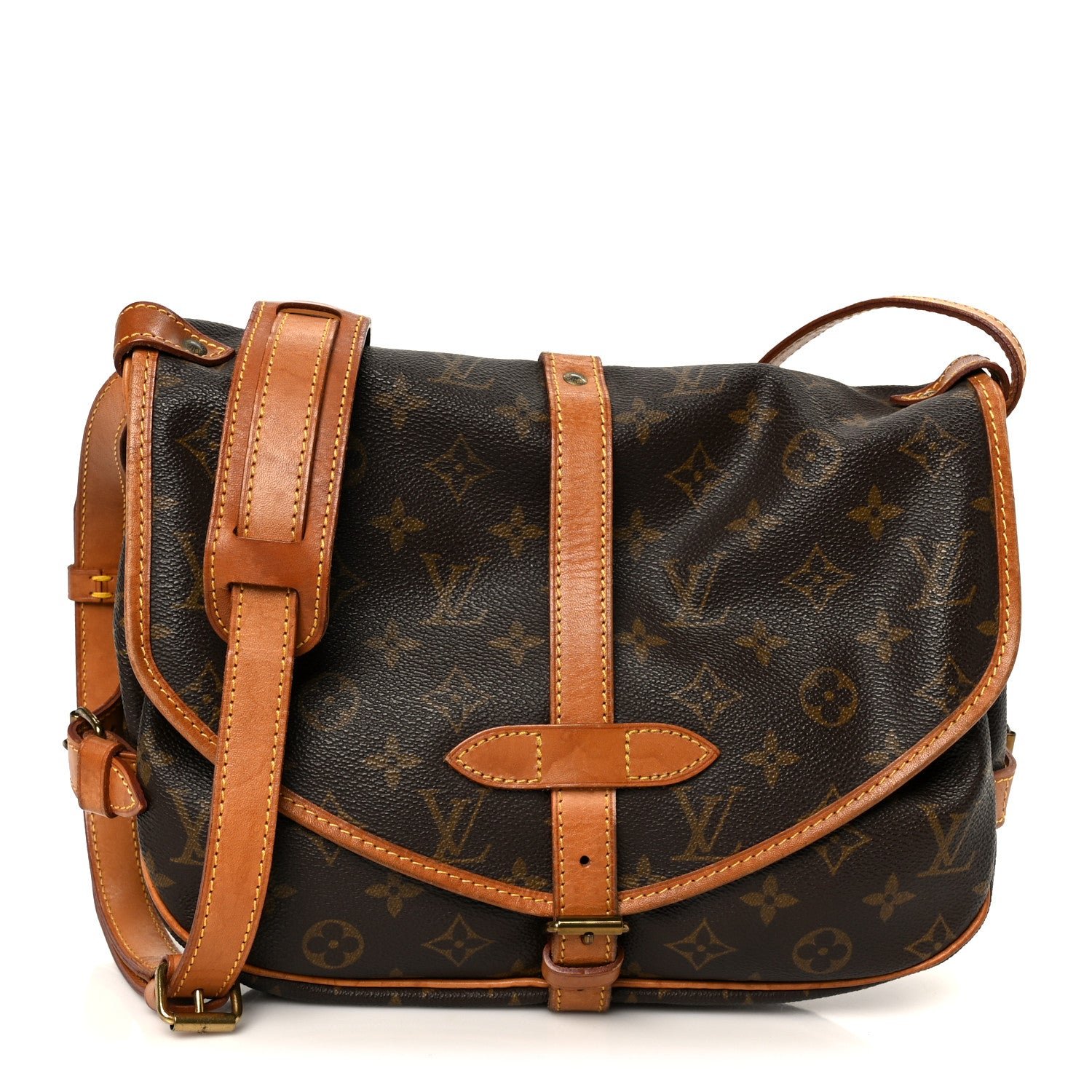 Louis Vuitton Louis Vuitton Monogram Saumur 30