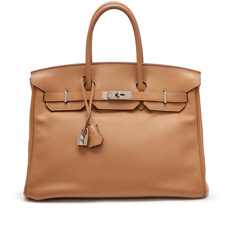 Hermes Biscuit Swift Birkin 35 Palladium Hardware, 2010
