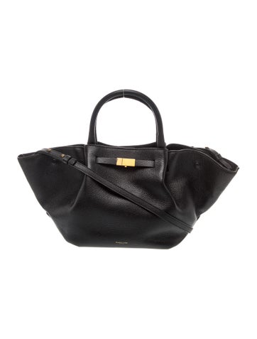Leather New York Tote Midi