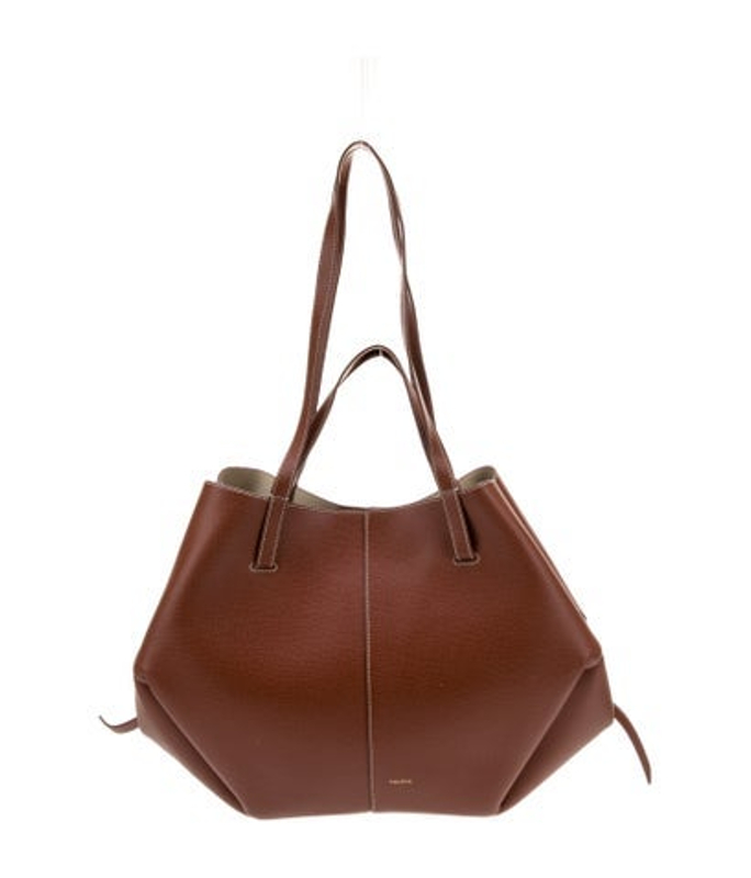Polene Leather Shoulder Bag