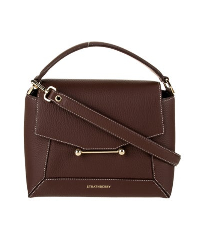 Strathberry Leather Top Handle Bag