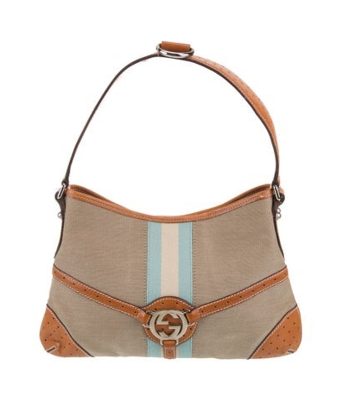 Gucci Canvas Shoulder Bag
