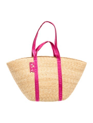 Straw Bucket Bag