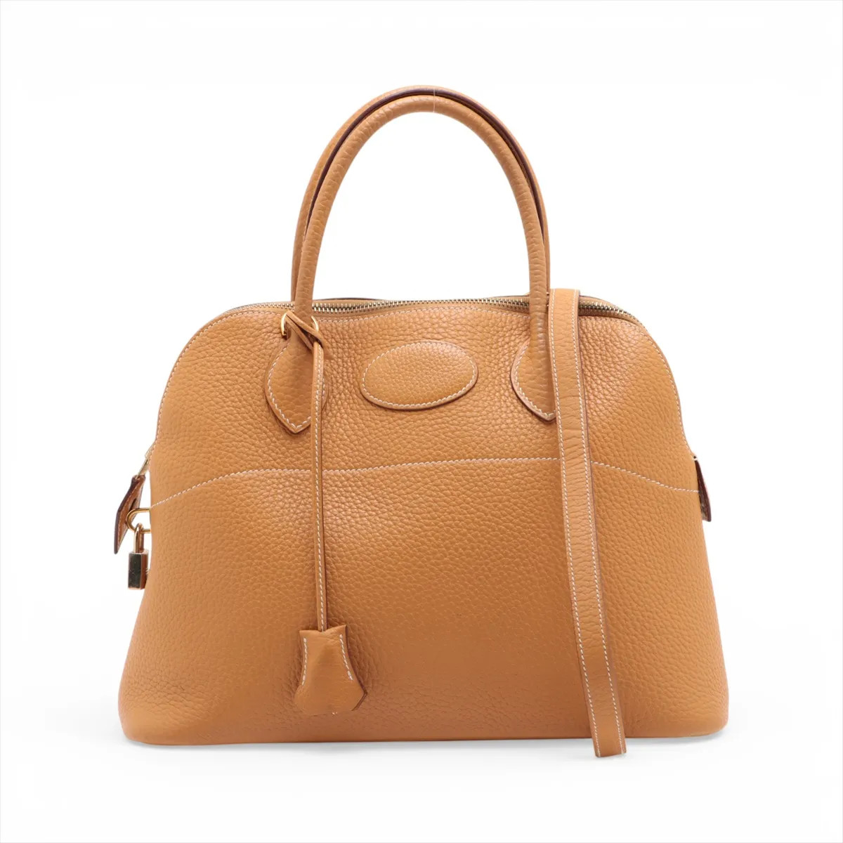 Hermès Bolide 31 Fjord Natural Gold Metal Fittings
