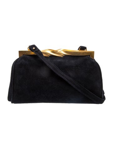 Suede Clutch