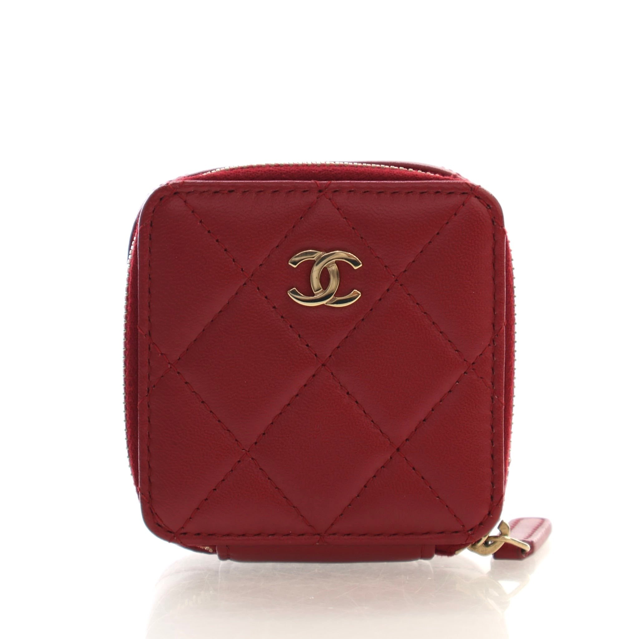 Chanel Mini Lambskin Vanity Case