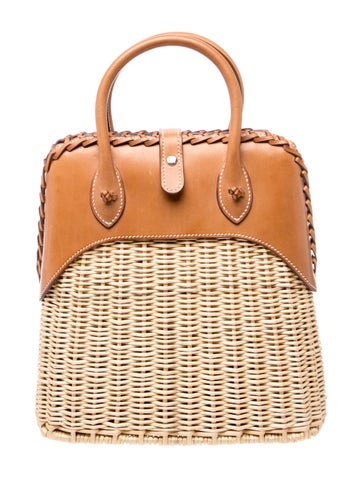 Osier Wicker & Barenia Picnic Bolide 25