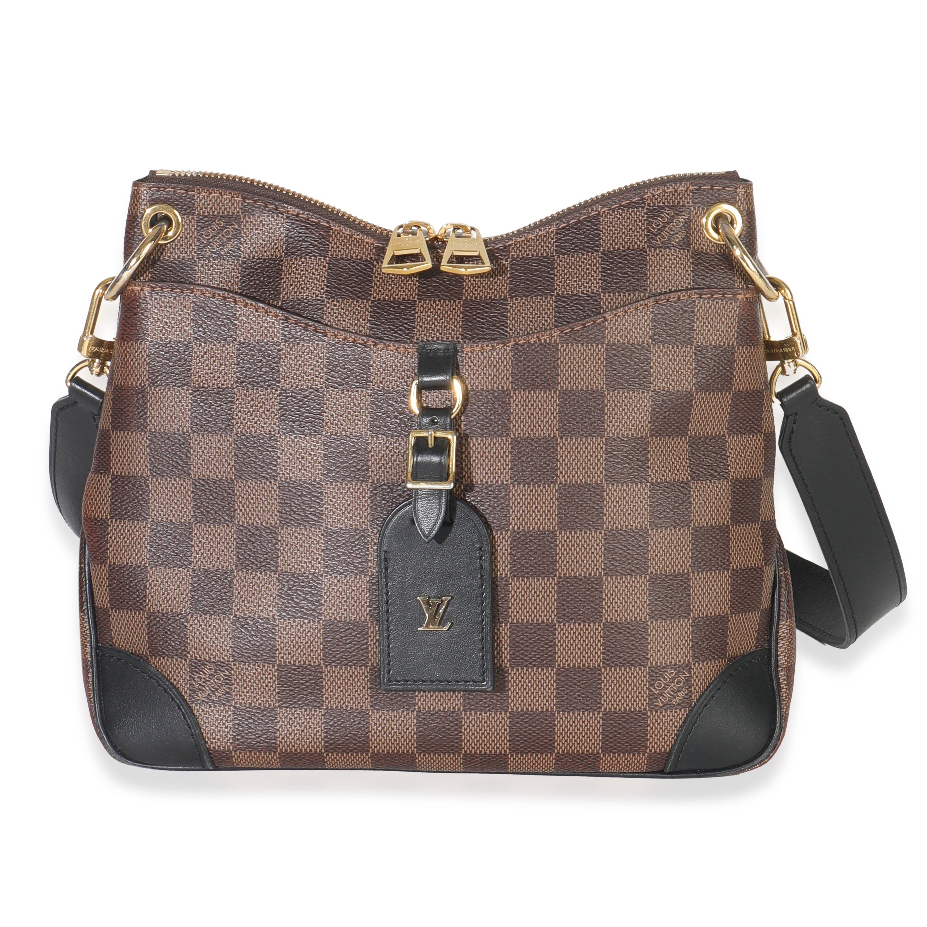 Louis Vuitton Black Damier Ebene Canvas Odeon PM