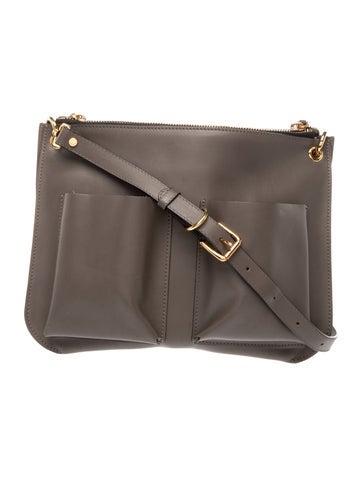 Marni Leather Messenger Bag