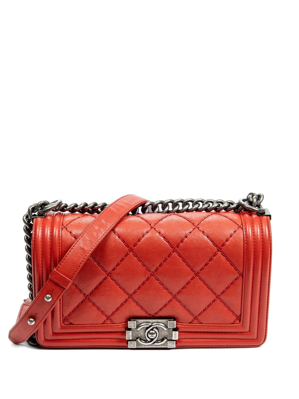 Boy quilted shoulder bag