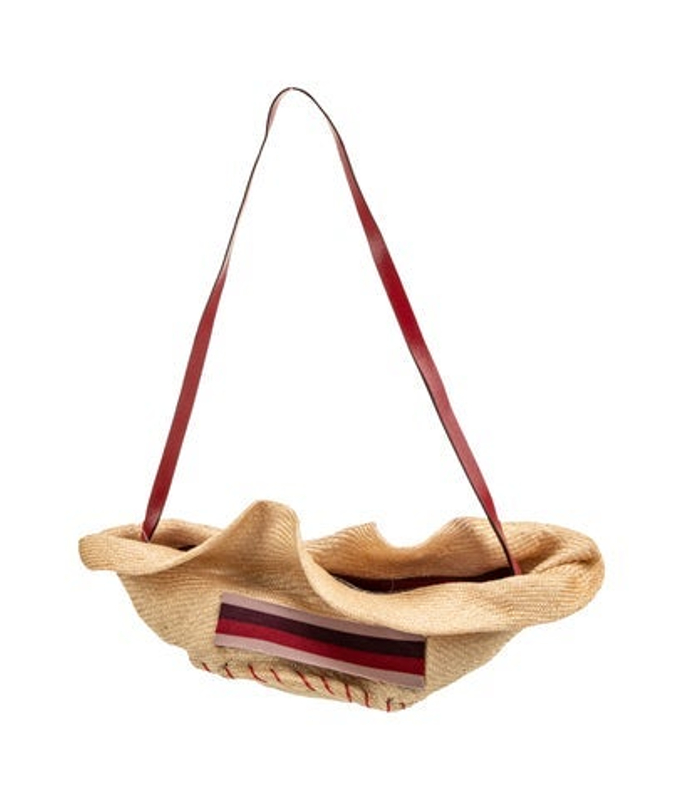 Miu Miu Miu Straw Shoulder Bag Vintage