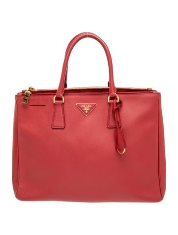 Enameled Metal Triangle Galleria Double Zip Medium
