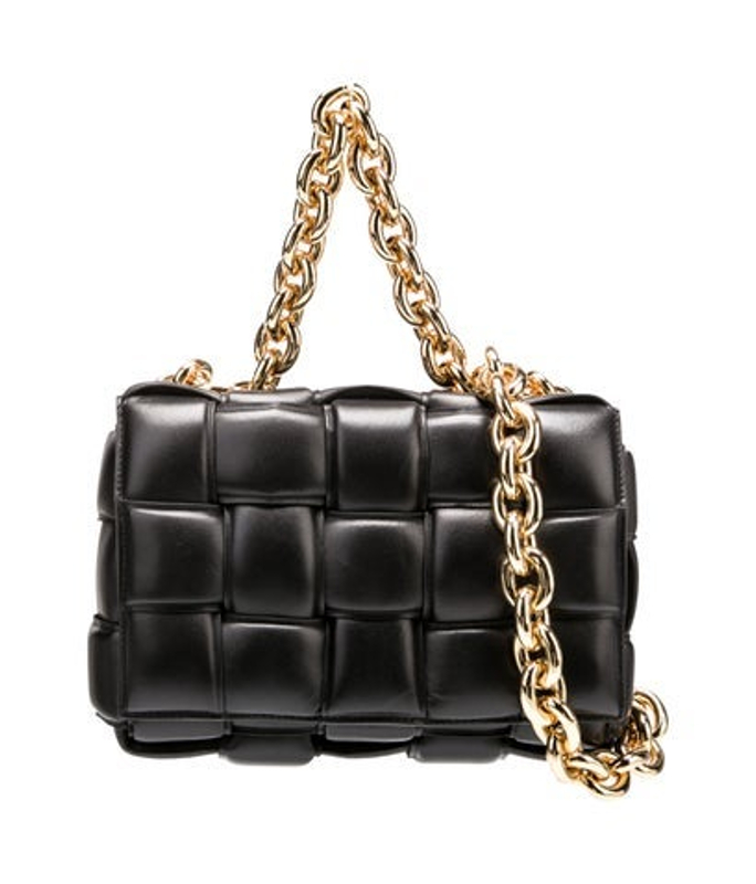 Bottega Veneta Veneta Intrecciato Chain Padded Cassette