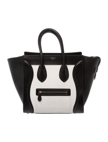 Celine Leather Luggage Mini