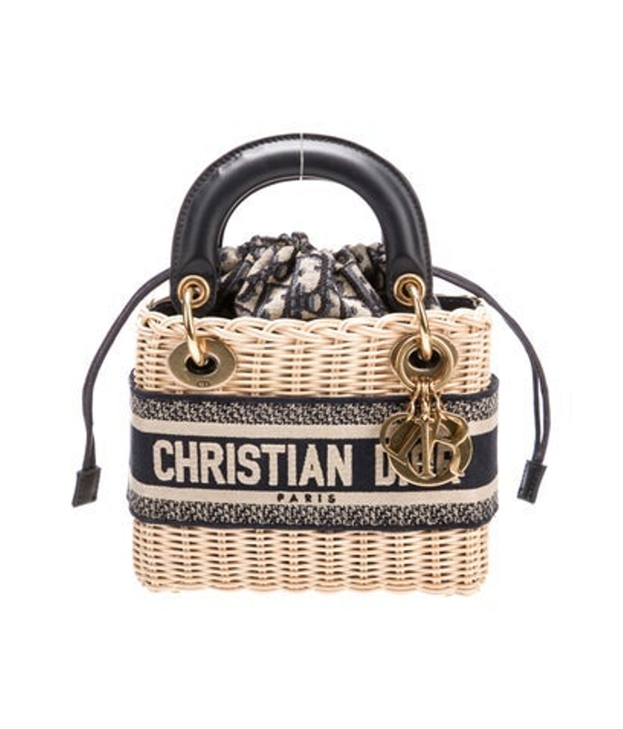 Dior Dior Oblique Jacquard Lady Dior Mini 2022
