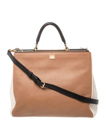 Dolce & Gabbana Leather Top Handle Bag