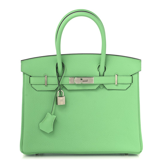 Hermes Togo Birkin 30 Vert Comics