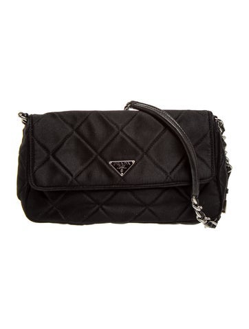 Quilted Tessuto Nylon Shoulder Bag