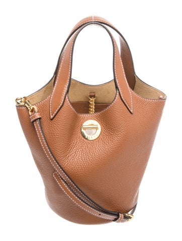 Leather Bucket Bag