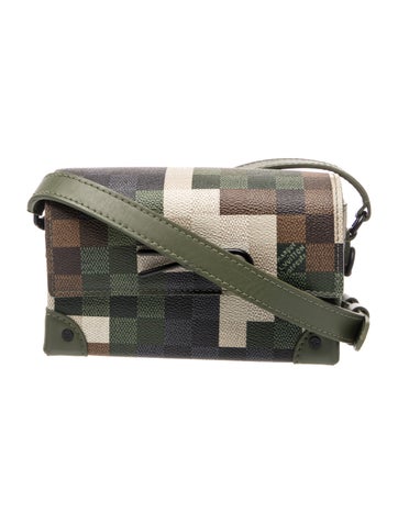 Coated Canvas Damoflage Steamer Wearable Wallet