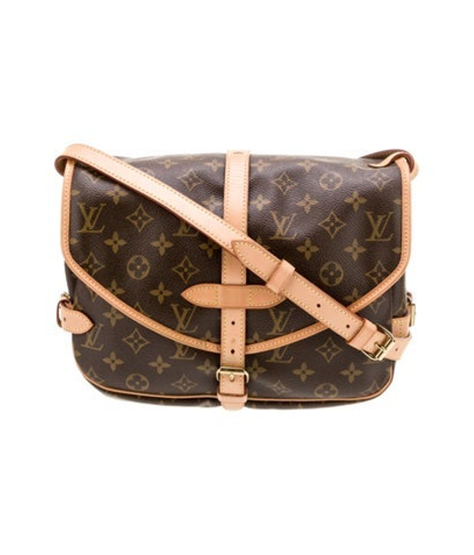 Louis Vuitton Vuitton Lv Monogram Saumur 25 Vintage