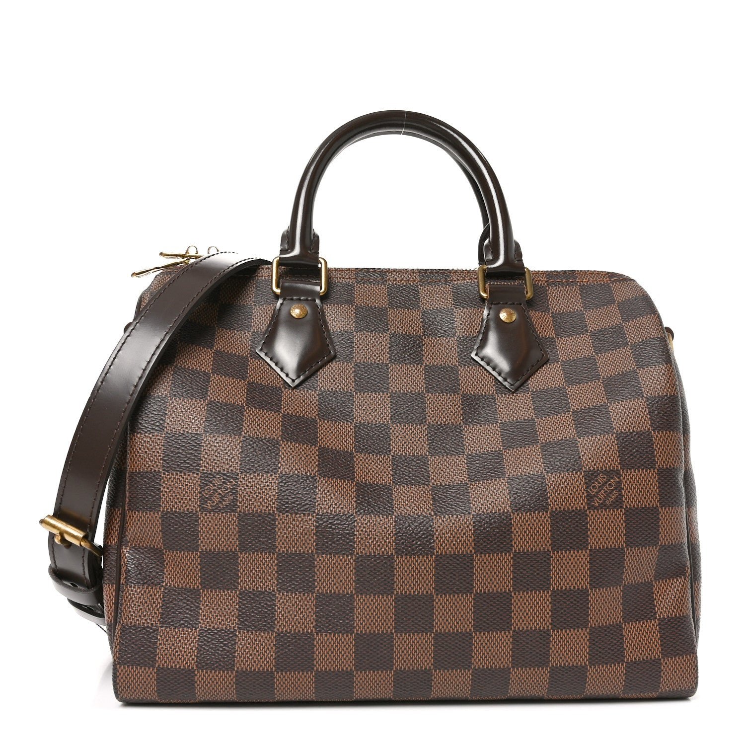 Louis Vuitton Damier Ebene Speedy Bandouliere 25