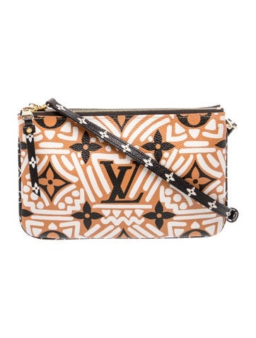 Monogram Giant Double Zip Pochette Small