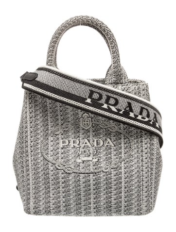 Enameled Metal Triangle Tote