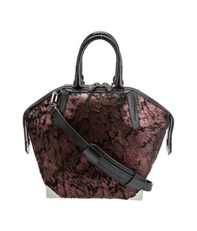 Alexander Wang Wang Faux Fur Top Handle Bag