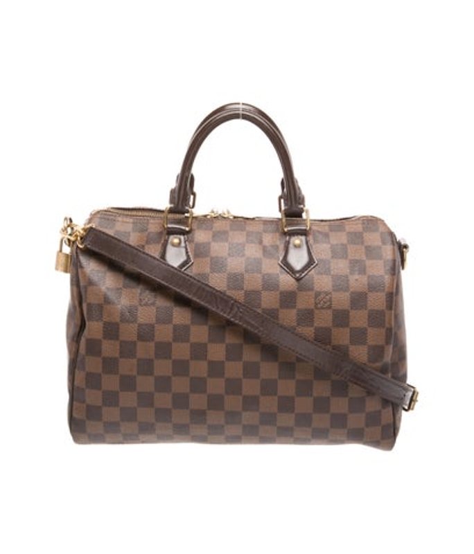 Louis Vuitton Vuitton Damier Ebene Speedy Bandouliere 30