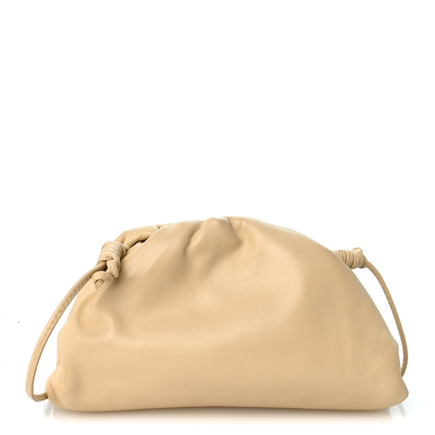 Bottega Veneta Butter Calfskin The Mini Pouch Tapioca