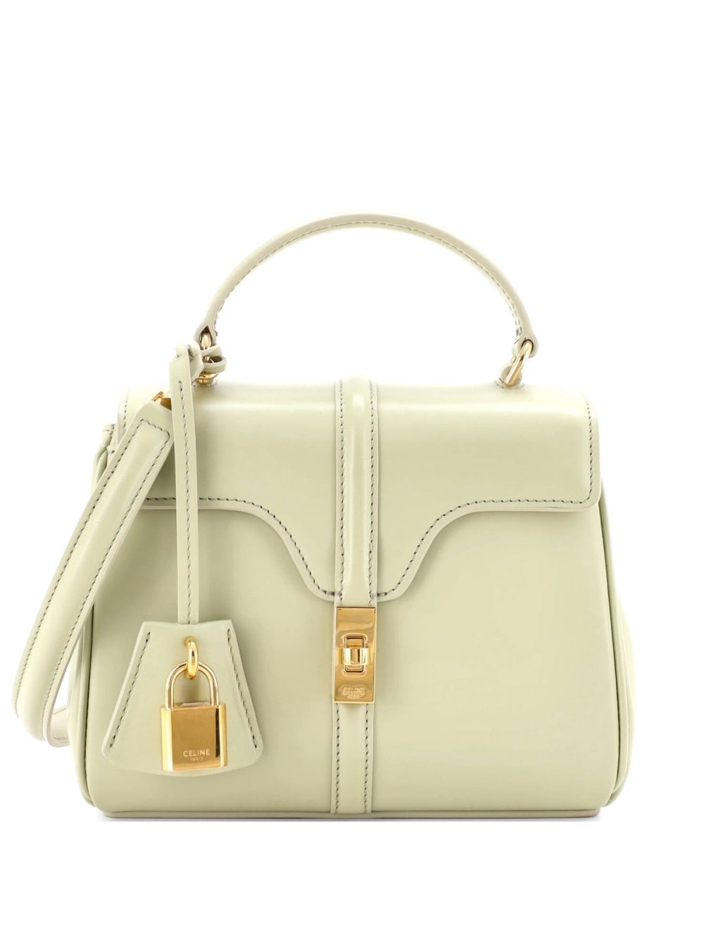 16 Top Handle Bag Smooth Calfskin Mini satchel