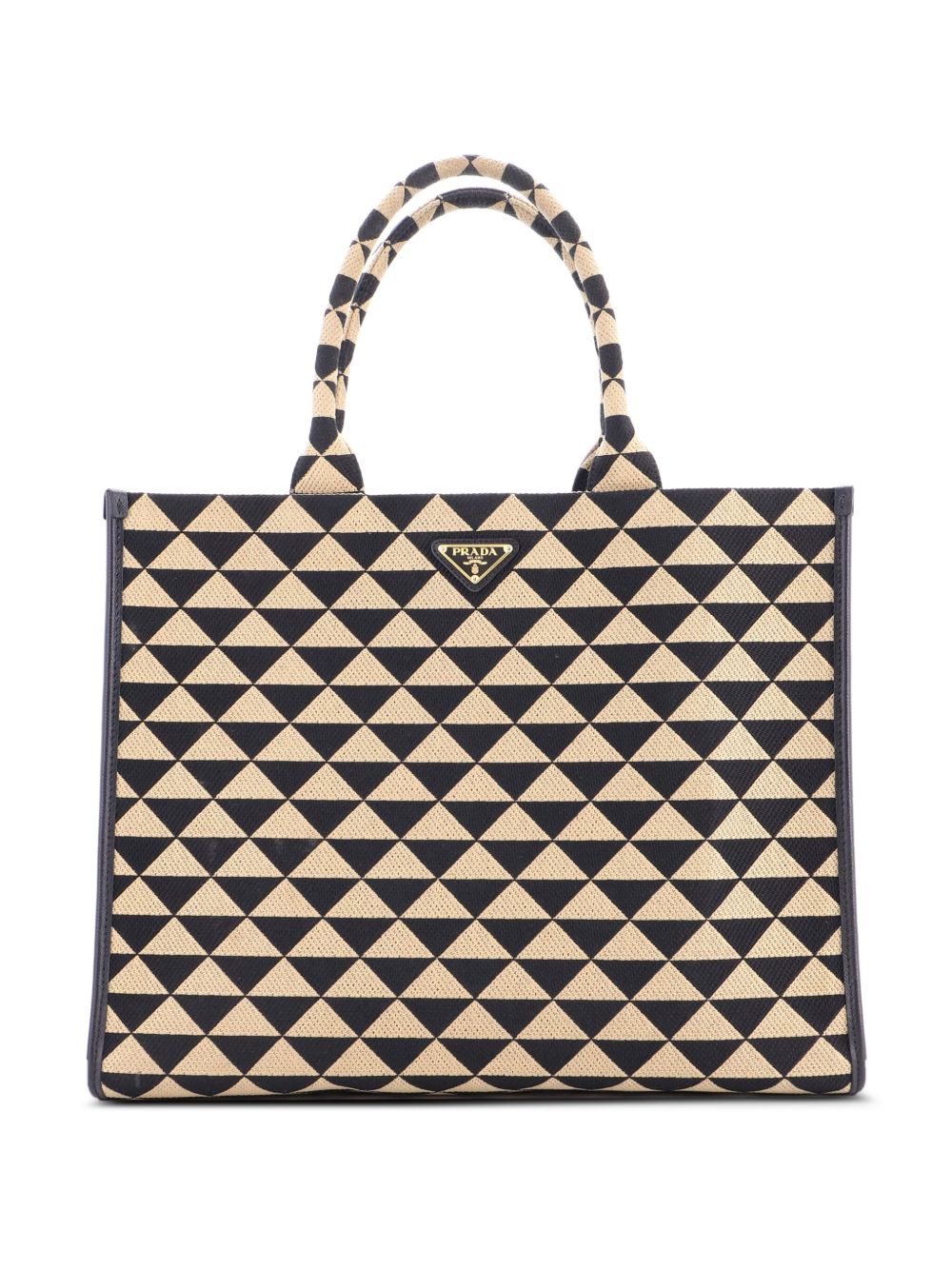 Symbole Shopper Jacquard Large tote bag