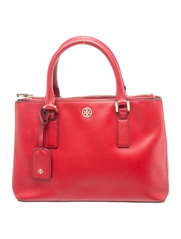 Tory Burch Saffiano Leather Top Handle Bag