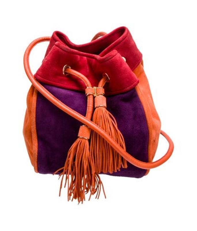 Salvatore Ferragamo Ferragamo Suede Bucket Bag