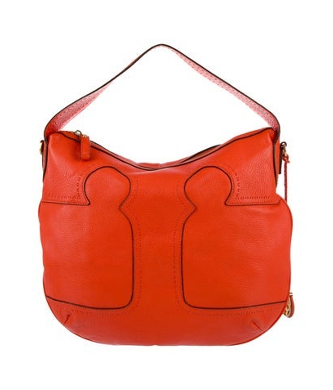 Tory Burch Burch Leather Top Handle Bag