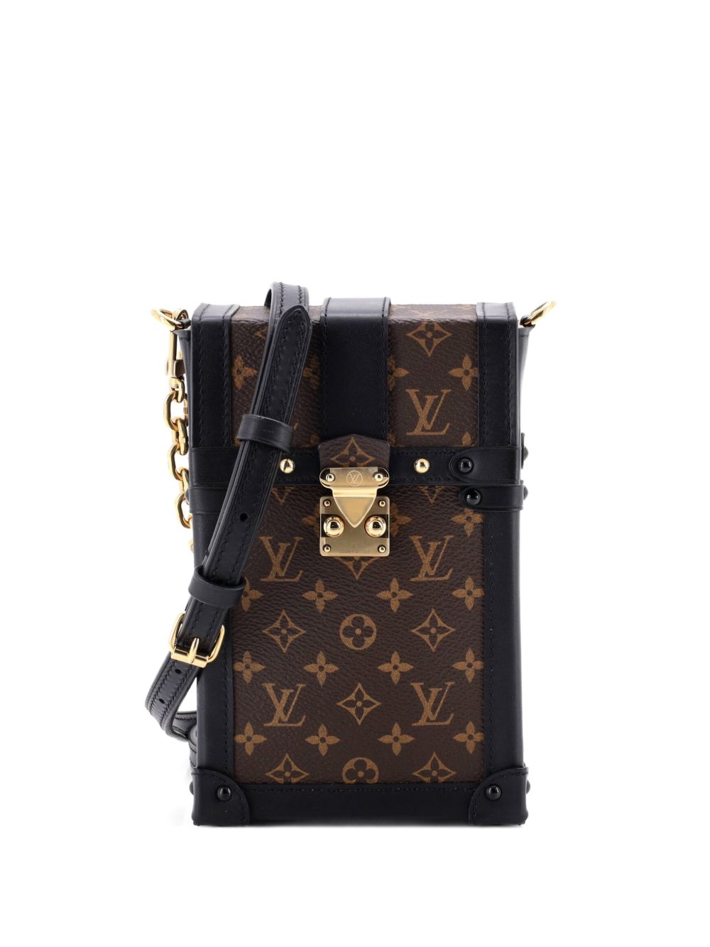 Vertical Trunk Pochette Monogram Canvas crossbody bag