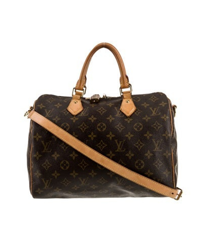 Louis Vuitton Vuitton Lv Monogram Speedy Bandouliere 30