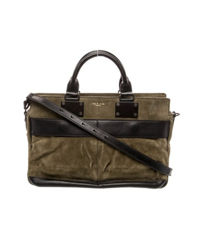 Rag & Bone Bone Suede Top Handle Bag