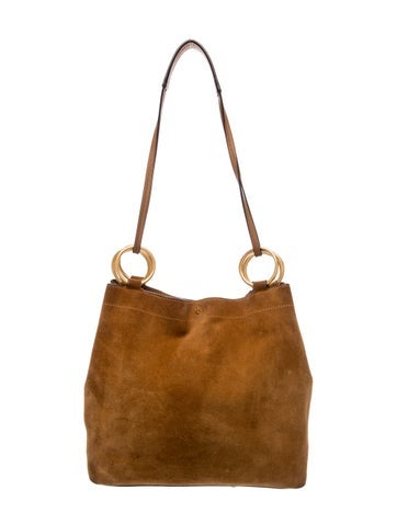 Suede Shoulder Bag
