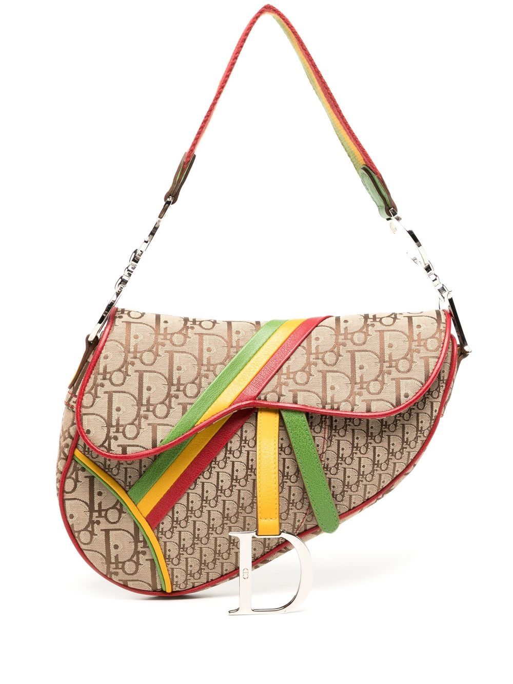 1990-2000s Rasta Trotter Saddle shoulder bag