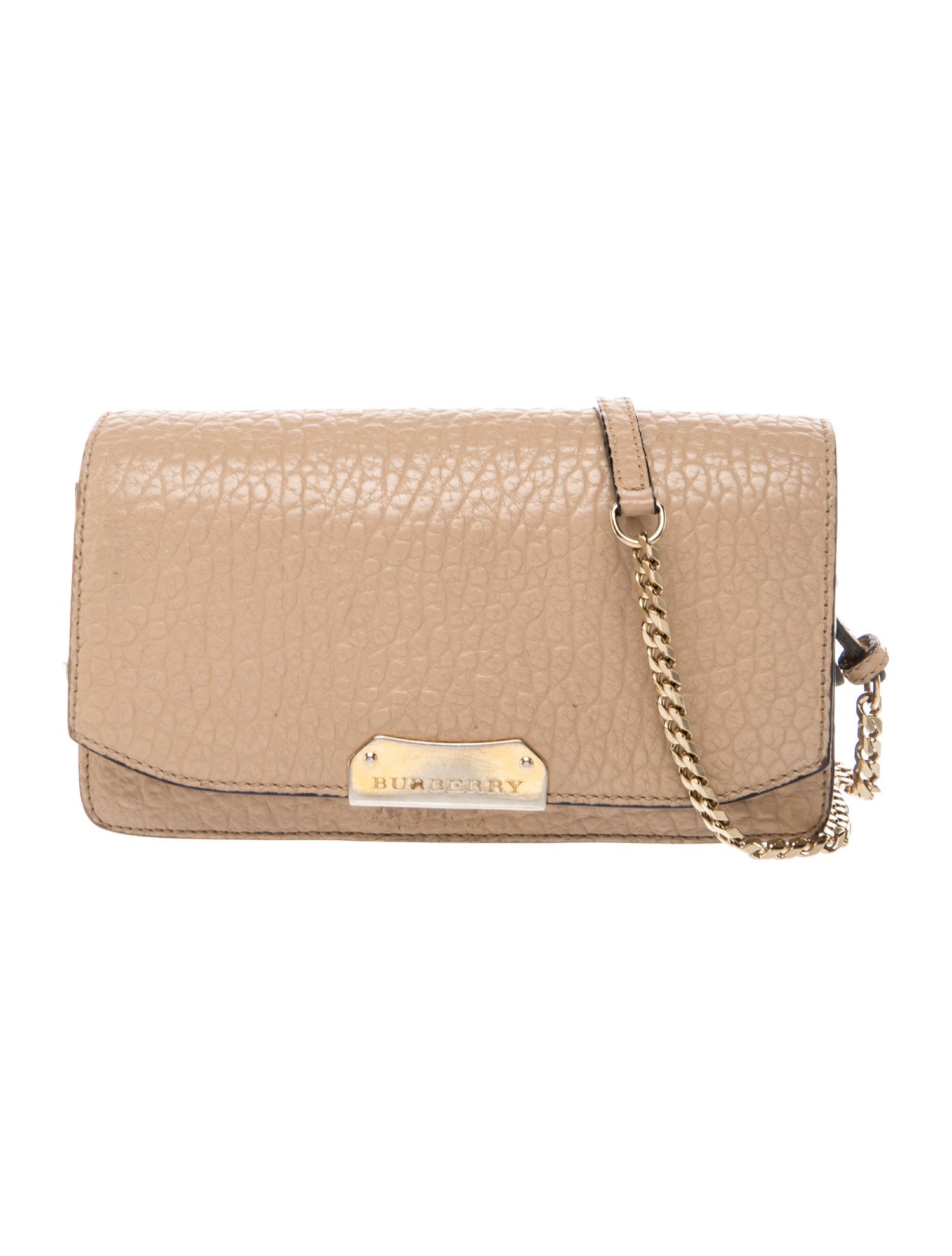 Leather Madison Wallet On Chain Small