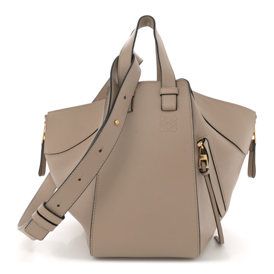 Loewe Calfskin Small Hammock Shoulder Bag Sand