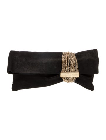 Suede Evening Bag