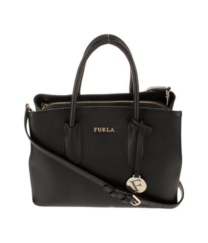 Furla Saffiano Leather Top Handle Bag W Tags