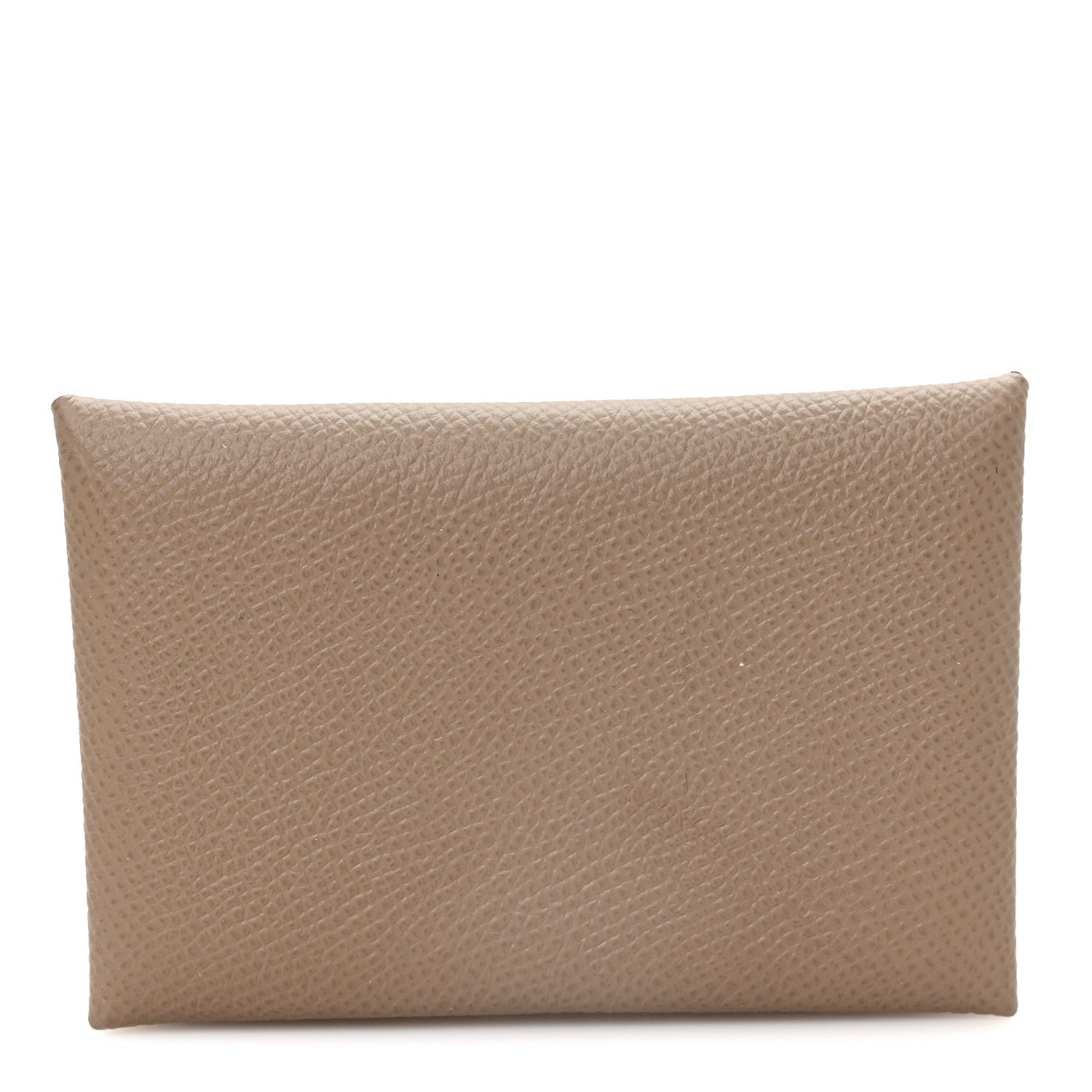 Hermes Hermes Epsom Calvi Card Case Etoupe