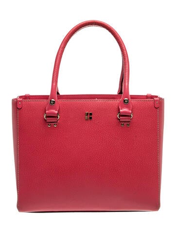 Leather Top Handle Bag