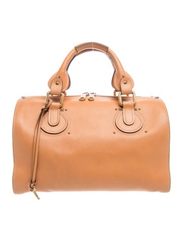 Leather Top Handle Bag
