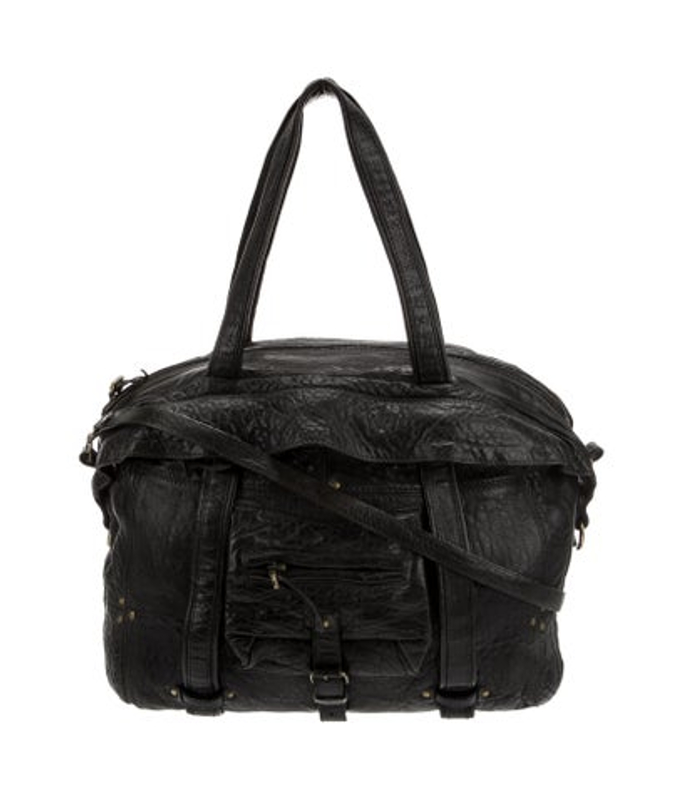 Jerome Dreyfuss Dreyfuss Leather Top Handle Bag