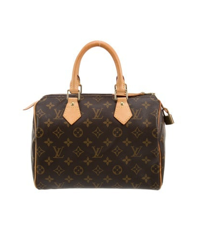 Louis Vuitton Vuitton Lv Monogram Speedy 25